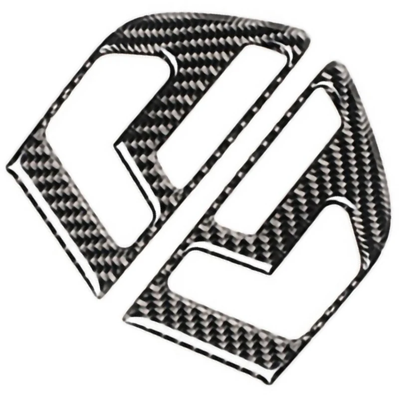 

Carbon Fiber Car Door Buttons Seat Adjustment Panel Cover Trim 2Pcs For Mercedes Benz Gla X156 Cla C117 A B Class 2011-2018