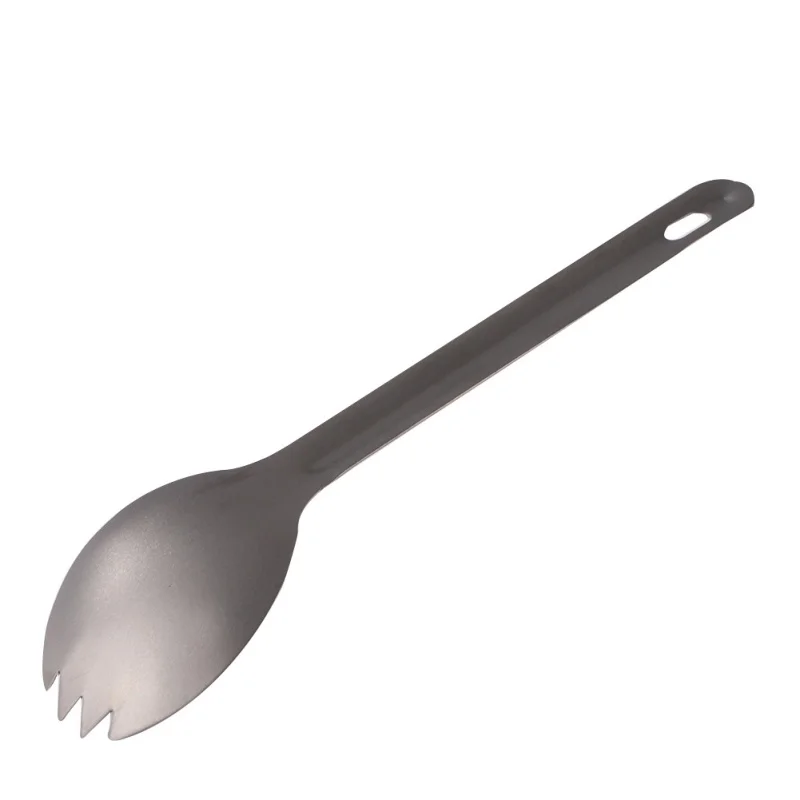 Outdoor Camping Titanium Spork Ultralight Spoon Long Handle Picnic Tableware | Спорт и развлечения