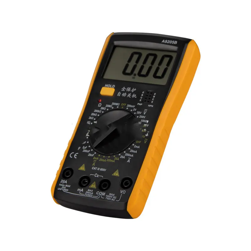 A9205B Digital Multimeter AC/DC Voltage Current Resistance Capacitance Handheld Ammeter Voltmeter Power Meter Tester | Инструменты
