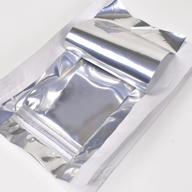 10 шт. 1 кг безвоздушный клапан белая/черная алюминиевая фольга кофейный молочный