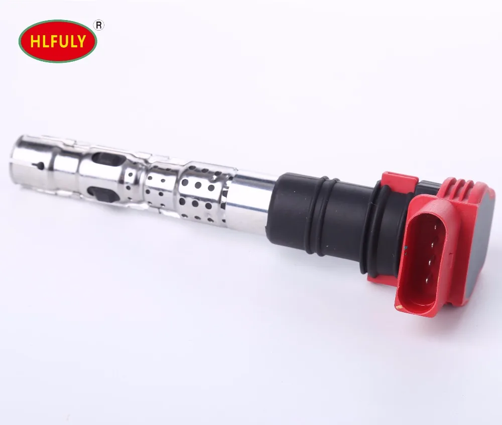 Катушка зажигания для VW Audi A4 8E2 B6 8HE A6 4F2 4F5 A8 ALLROAD (4BH C5) NO #077 905 115E 077905115E бесплатная