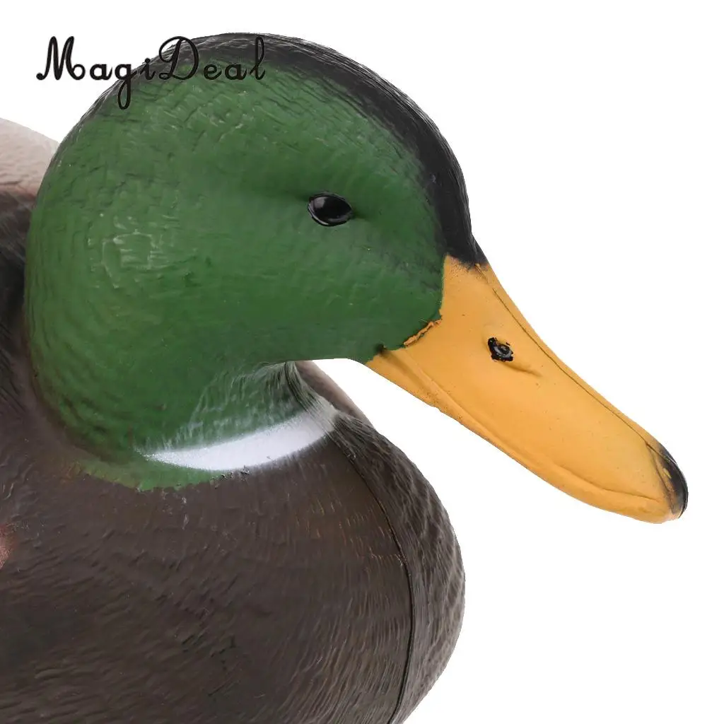 MagiDeal надувная 3D Реалистичная охотничья приманка для ловли утки плавающий Киль