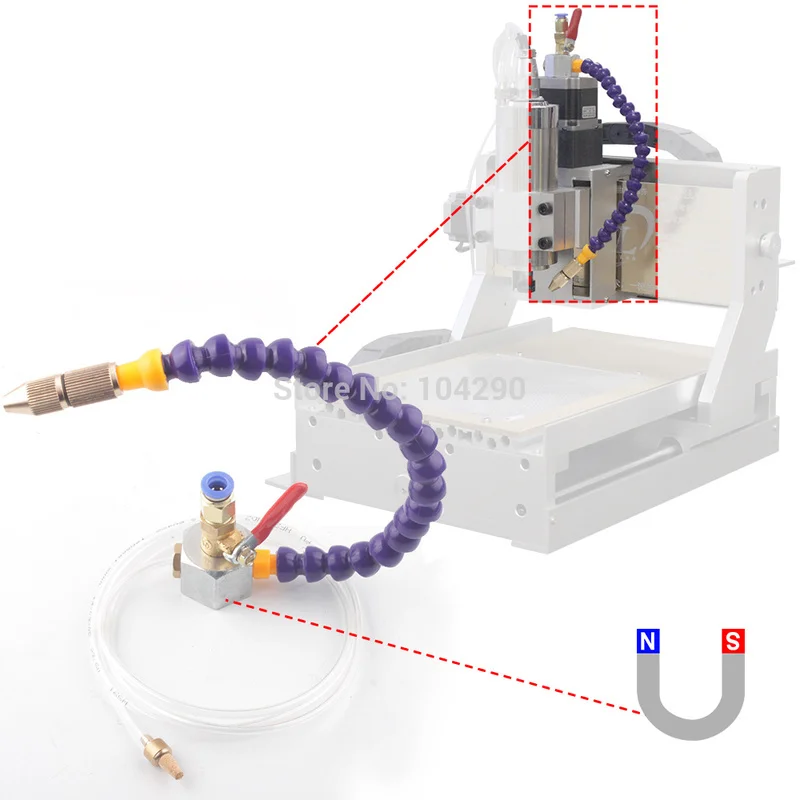Магнитный распылитель тумана система охлаждения охлаждающей трубки охлаждающая