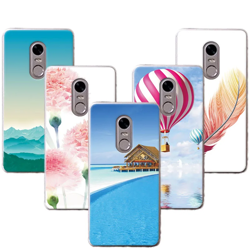 Мягкий чехол для телефона из ТПУ с экзотическим природным пейзажем TP Link TP904A TP904C