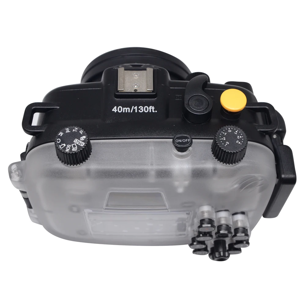 Водонепроницаемый чехол для подводной съемки Mcoplus Canon G5X 40 м/130 футов|Сумки