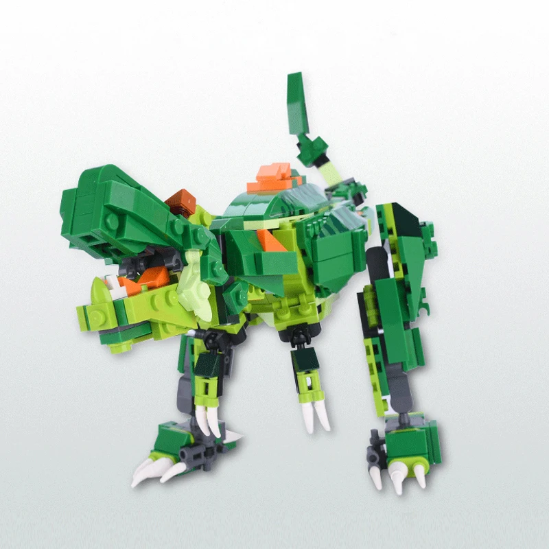 8705 головоломка блоки 6in1dinosaur Diy строительные Обучающие игрушки для детей