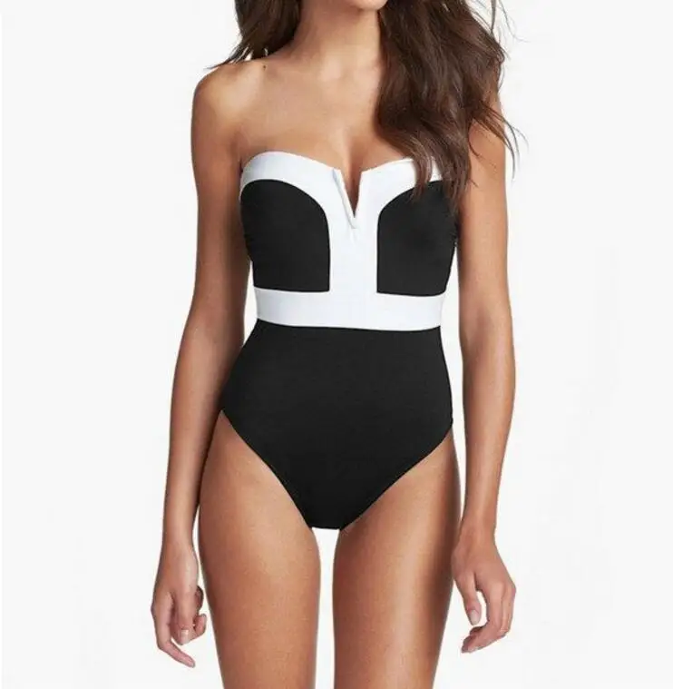 2017 НОВЫЙ Сексуальный Цельный Купальник Женщин Плюс Размер Купальники Бинты