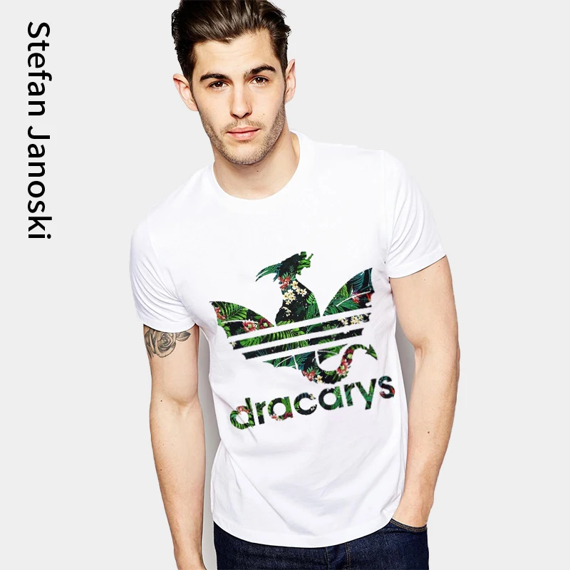 Stefan Janoski Мужская футболка Camiseta Dracarys Игра престолов мать драконов унисекс Harajuku