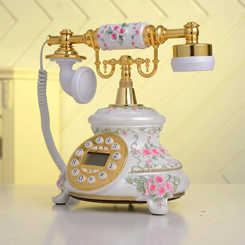European high-end antique telephone landline fashion creative reuse home office phone | Обустройство дома
