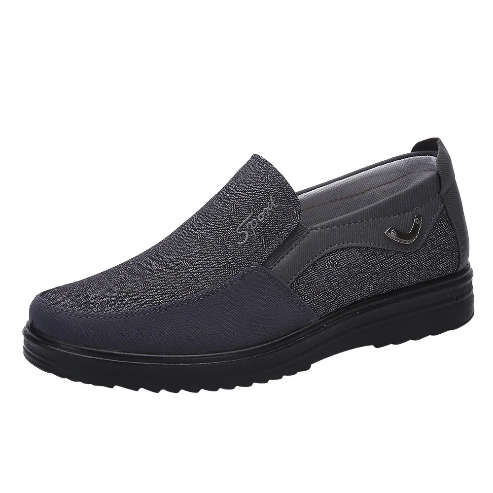 Мужская деловая обувь повседневная модельная хлопковая ткань модная Zapatos De Hombre 5