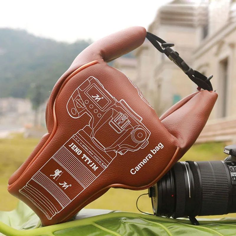 Новая сумка для цифровой зеркальной фотокамеры камеры nikon/canon/sony/fujifilm/pentax/samsung