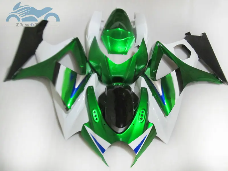 

Upgrade Motorcycle Fairing kits for Suzuki GSXR 1000 2007 2008 K7 K8 plastic fairings kit 07 08 GSXR1000 green white
