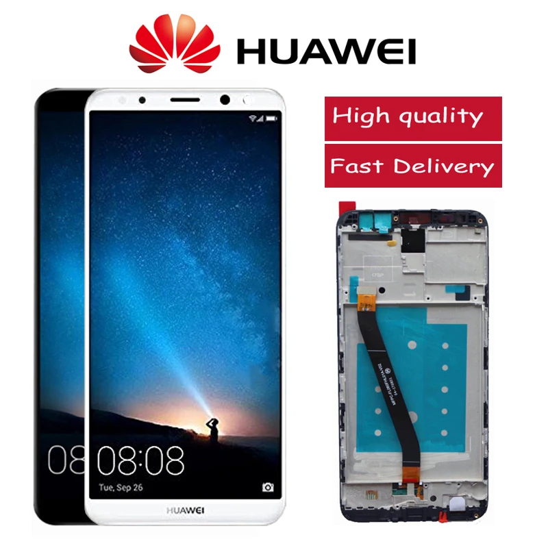 Оригинальный 5 9 ''дисплей для Huawei Mate 10 Lite G10 RNE AL00 Plus ЖК кодирующий