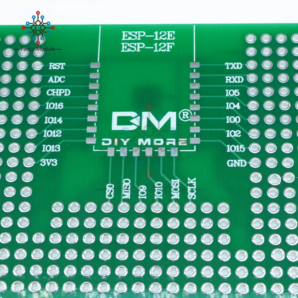 5x7 см двухсторонний прототип печатной платы Универсальный макет для Arduino UNO R3 ESP8266