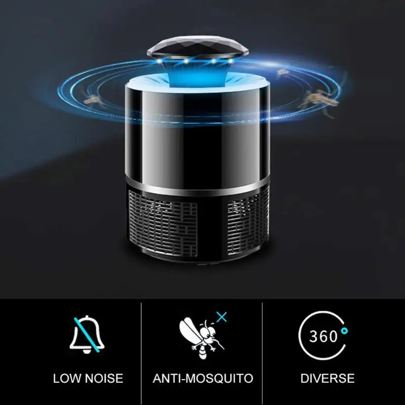 USB электрическая лампа для уничтожения комаров УФ баг Zapper борьбы с вредителями в