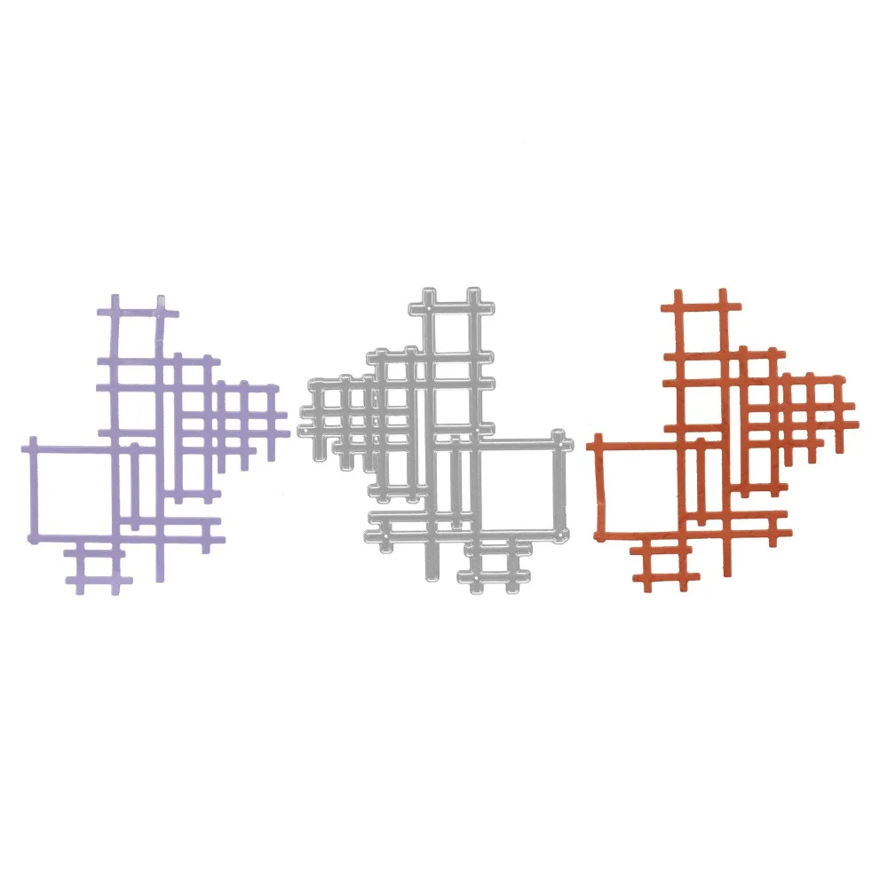 85*71 мм геометрический Форма резки умирает углеродистая сталь металл Скрапбукинг