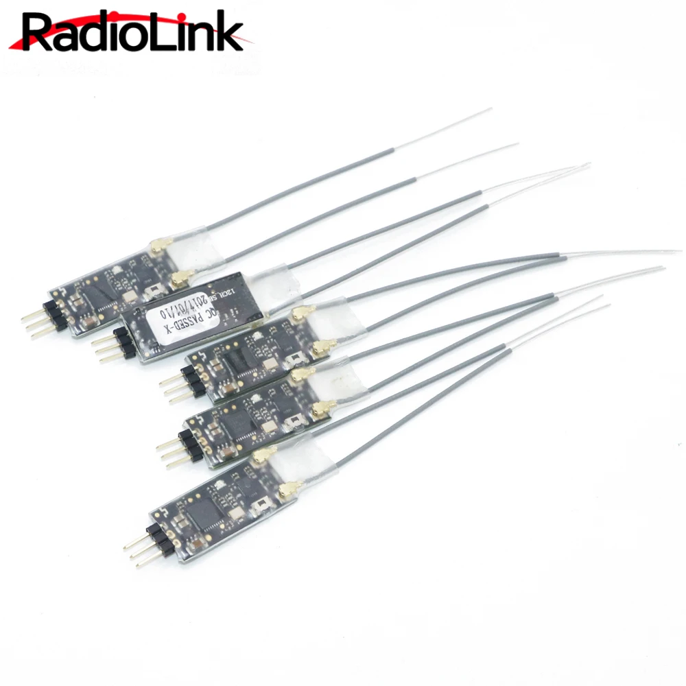 5 шт./лот радиоприемник R12DSM с двойной антенной 12 каналов 2 4G AT9 AT9S AT10II | Игрушки и