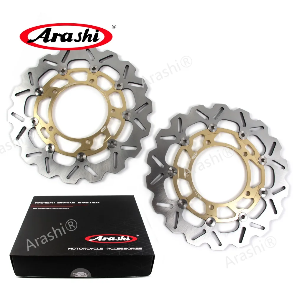 Arashi 1 пара тормозных дисков для SUZUKI DL ABS 1000 2014 2019 CNC плавающие передние тормоза
