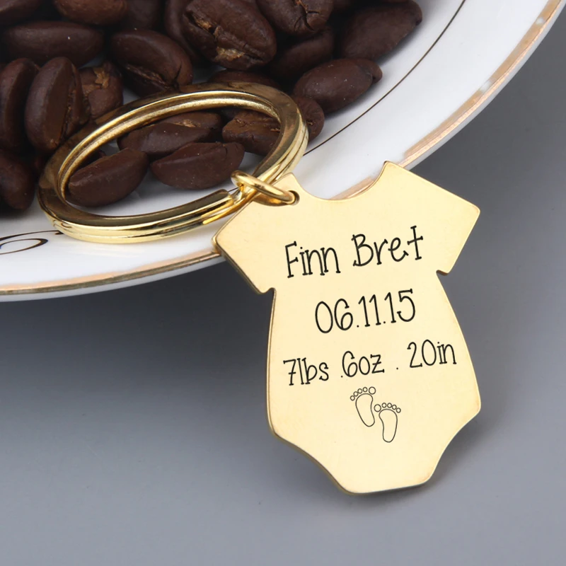 Детские данные Keepsake пользовательские брелки ювелирные изделия Новое