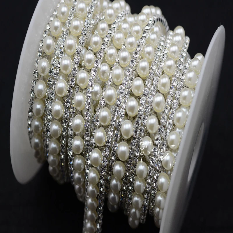 Свадебное платье с жемчужинами и кристаллами|rhinestone applique|crystal rhinestone appliqueapplique strass |