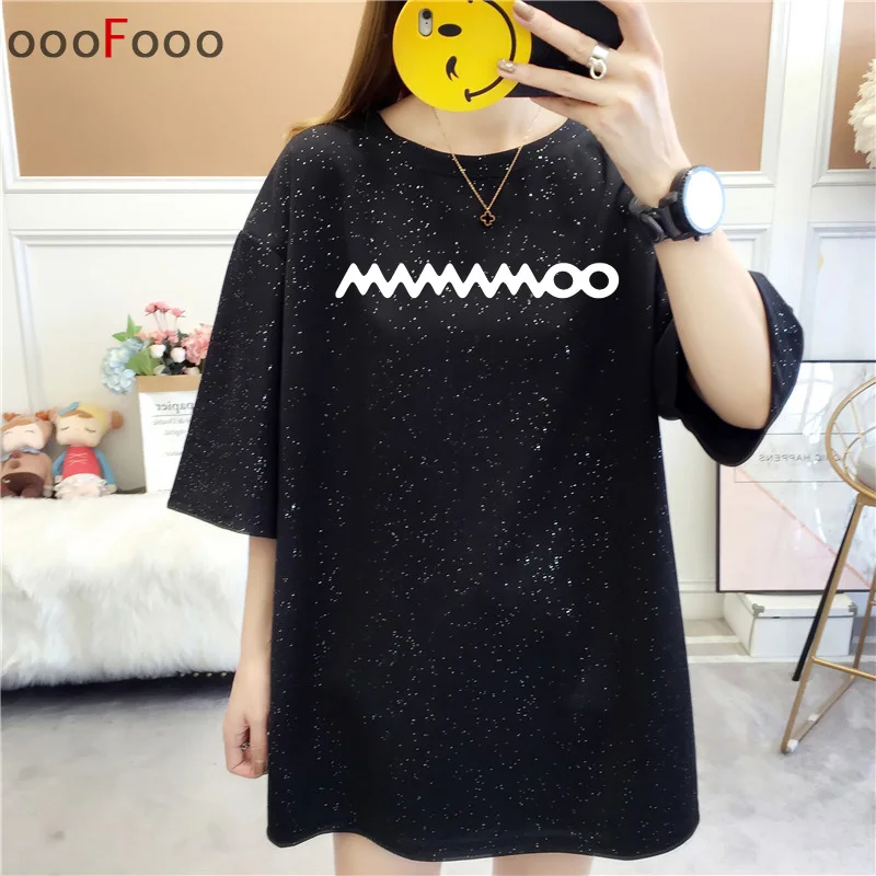 Got7 mamamoo, женская футболка для женщин, черная, розовая, exo, женская футболка, ikon nct seventeen, футболка для детей, супер junior loona twice txt