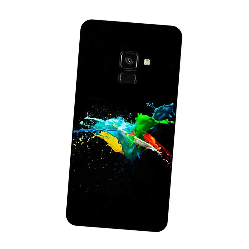 N262 красивые Цвет Черный силиконовый чехол для Samsung Galaxy J2 J3 J4 J5 J6 J7 J8 Pro Plus Prime 2018 2017 |