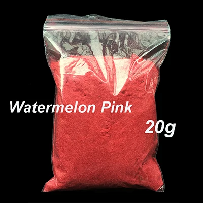Watermelon pink 3 20 цветов 20 г/пакет конфеты Декоративный Лак для ногтей DIY Советы Дизайн бархат стекаются Пыль порошок Маникюр бархатный порошок - Цвет: Watermelon pink 3