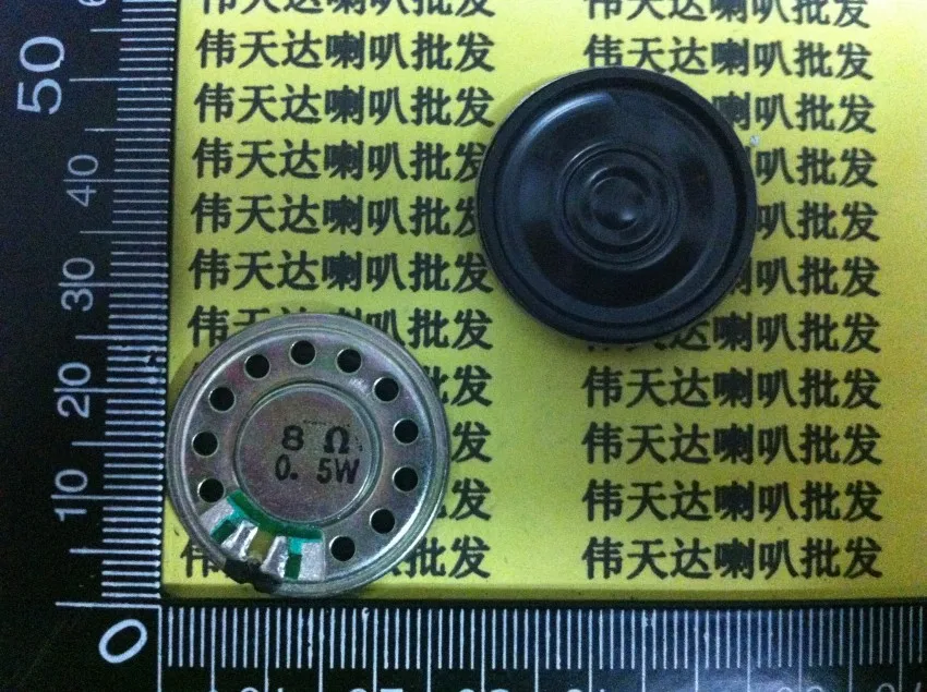 New Ultra-thin mini sound speaker 8 ohms 0.5 watt 8R 0.5W Diameter 2.7CM 27MM Thickness 5MM Loudspeaker | Электроника