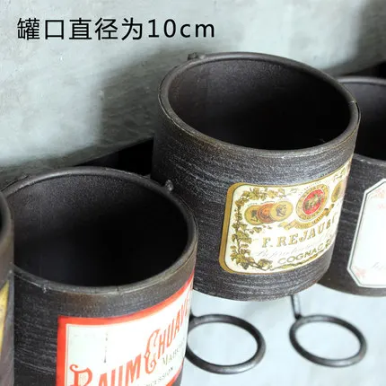 Винтажные стеллажи для хранения американский Лофт персонализированные