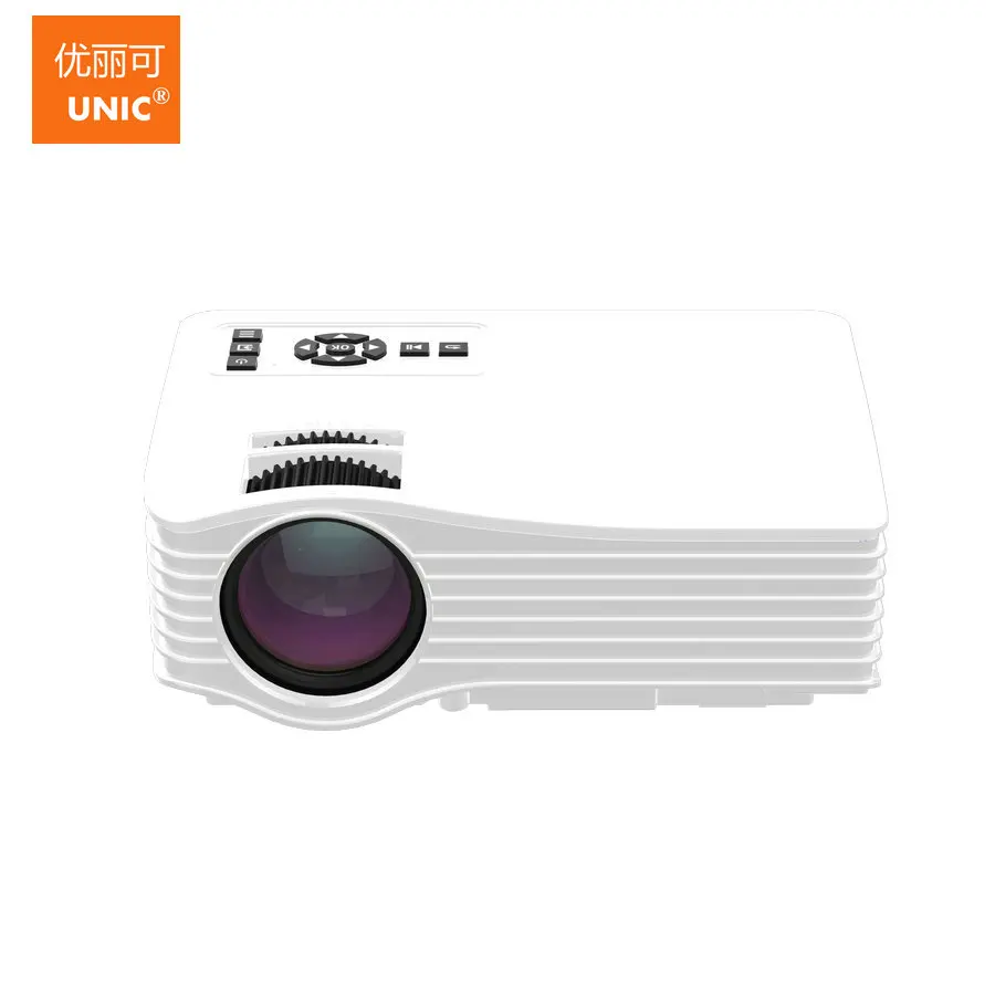 Оригинал UNIC UC36 Дешевые Мини-Проектор Смарт-Портативный СВЕТОДИОДНЫЙ Proyector