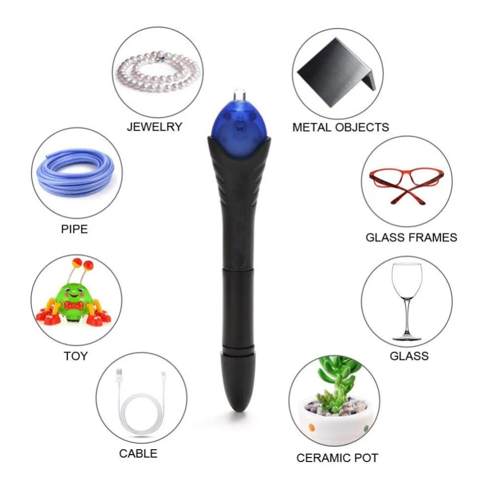 Инструмент для ремонта УФ-лампы с клеем 5 секунд |