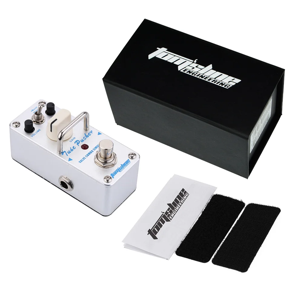 

AROMA AVS-3 Valve Stack Simulator Guitar Effect Pedal Tube Distortion Tone of a Valve Combo Amplifier Guitar Pedal True Bypass