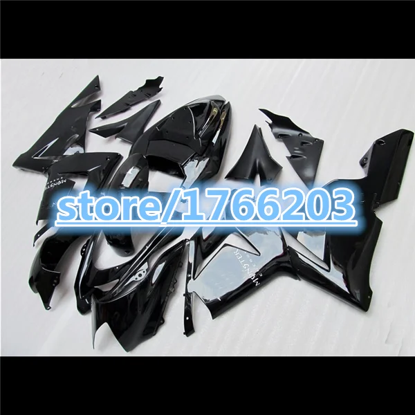 Черный для KAWASAKI NINJA обтекатели комплект ZX10R 04-05 2004 2005 04 05 ABS Обтекатель Набор ZX-10R 10 R