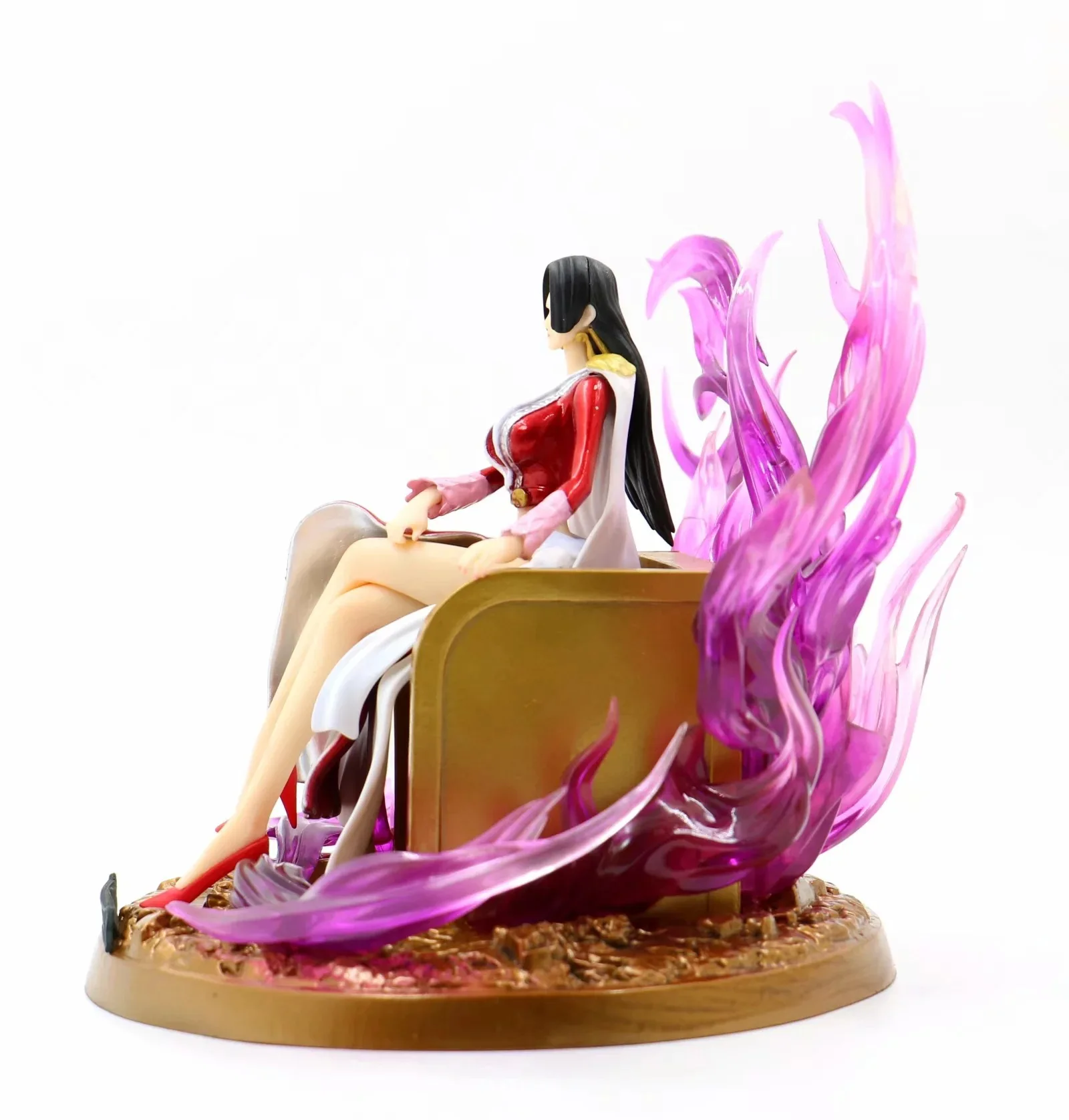 Фигурка японского аниме 18 см one piece Boa Hancock сидящая фигурка Коллекционная модель