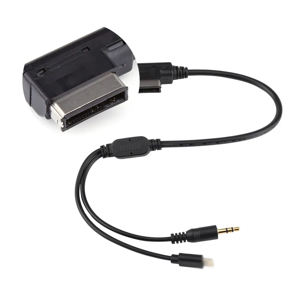 Автомобильный AMI MDI MMI 3 5 мм MP3 дополнительный адаптер кабель для iPod iPhone 6 Audi A3 A8 Q5 A6L