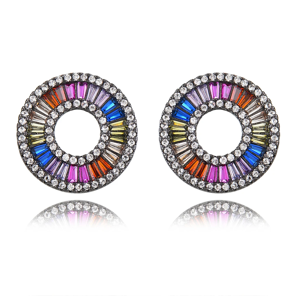 Missvikki новый дизайн блестящие очаровательные серьги гвоздики ручной работы с