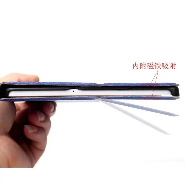 Роскошные вперед Стенд кожаный чехол кожного покрова для Samsung Galaxy Tab S2 9.7 SM T815 T815N