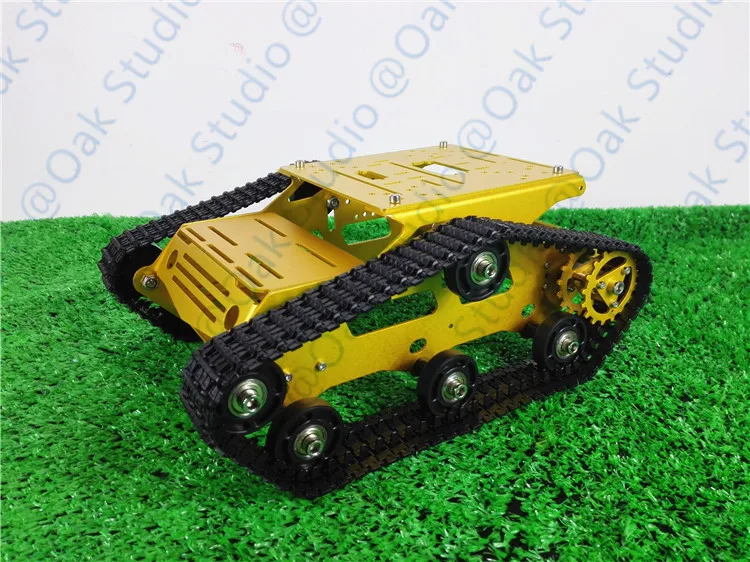 TR300 P шасси автомобиля танка сплав рама пластиковое колесо для Робот образования