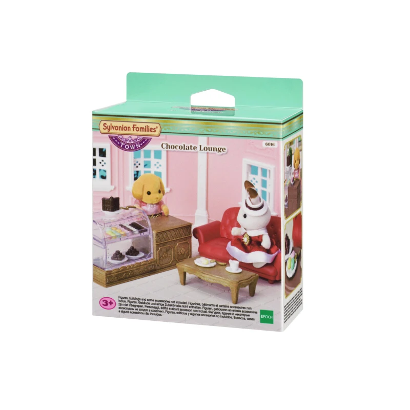 Sylvanian Family кукольный домик мебель аксессуары для сцен шоколадный гостиная без