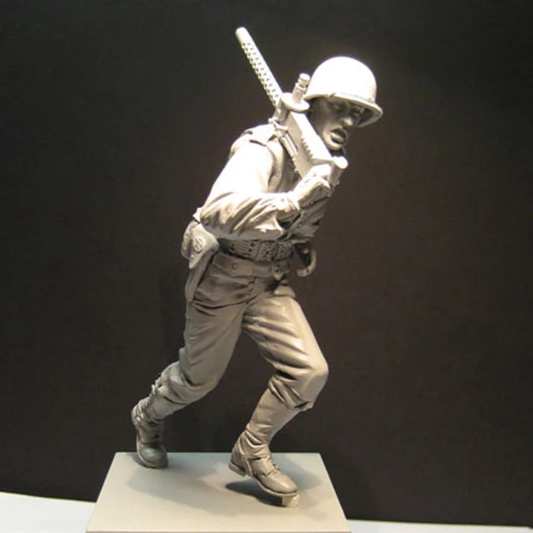 1/16 фигурки из смолы набор моделей в масштабе WW2 прочные неокрашенные и