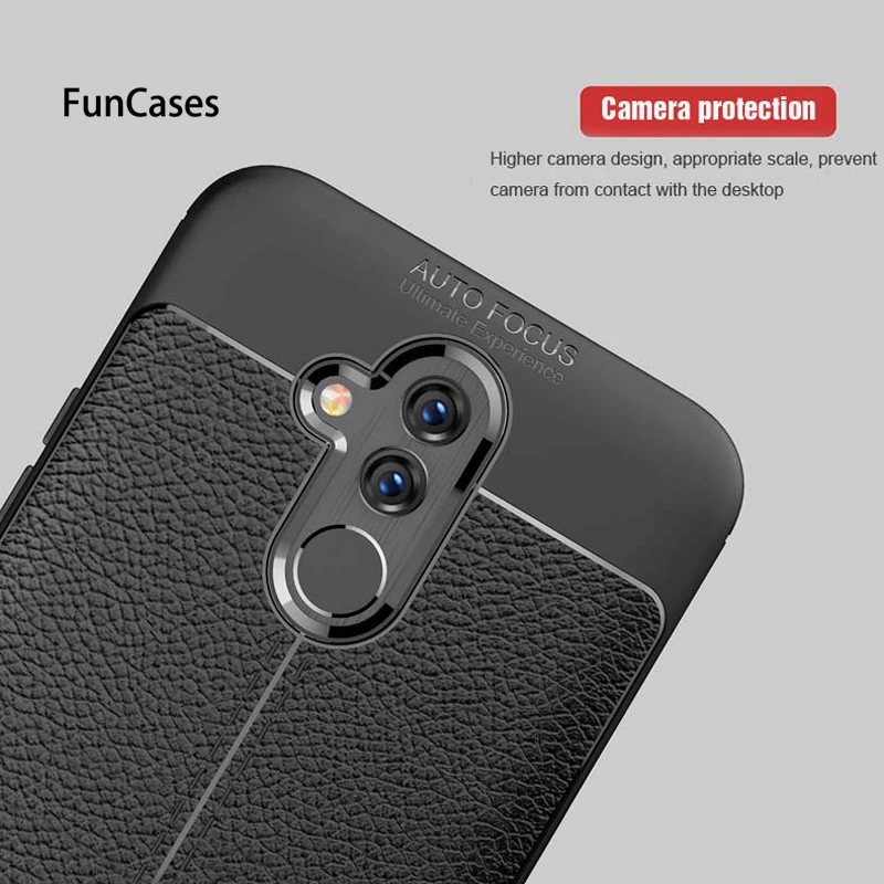 Чехол для huawei mate 20 Lite с рисунком личи Ударопрочный Мягкий силиконовый чехол