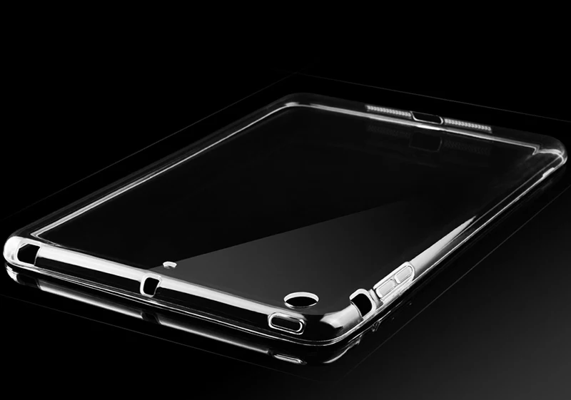 Чехол для iPad 10,2 MiNi 2 3 4 5 TPU Прозрачный Силиконовый противоударный чехол для нового iPad Pro 10,5 Air 1 2 задний Чехол