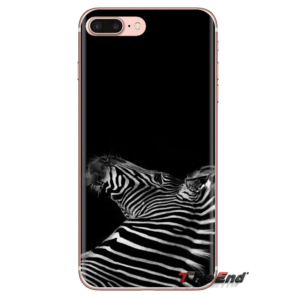Прозрачные мягкие чехлы для Samsung Galaxy A3 A5 A7 A9 A8 Star A6 Plus 2018 2015 2016 2017 Зебра арт |