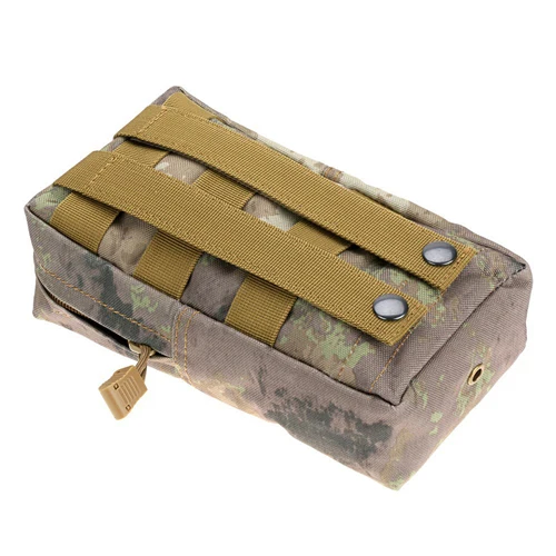 Plant Camo 7 цветов, Тактический комплект, водонепроницаемые аксессуары, сумка, сумка 20x11x6 см для охоты, тактический рюкзак, аксессуары для подвешивания - Цвет: Plant Camo