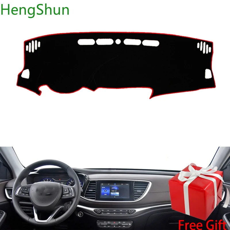 

For GAC Trumpchi GA4 2018 Car Styling Dash Mat Dashmat Dashboard Sticker Cover Sun Shade Dash Board Cover Carpet