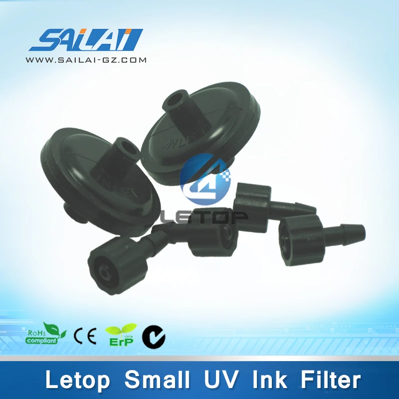 Черный цвет маленький диск с УФ-фильтром и струйный фильтр чернильного принтера |