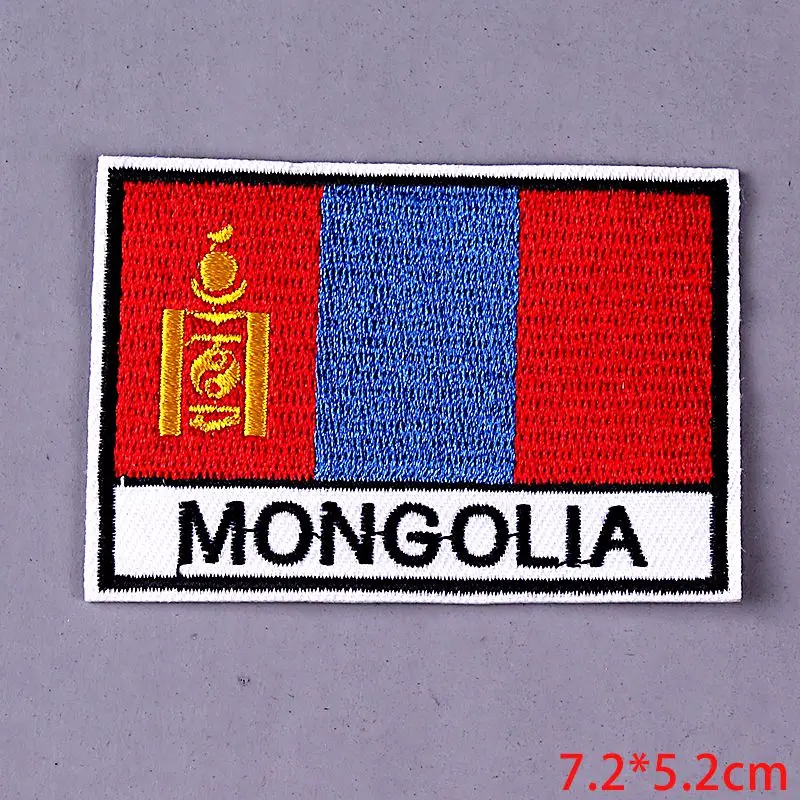 Pulaqi Военная нашивка в полоску флаг заплатка для одежды вышитые железные нашивки для одежды патч Броде на одежде аппликация - Цвет: 5P-PE2858CT