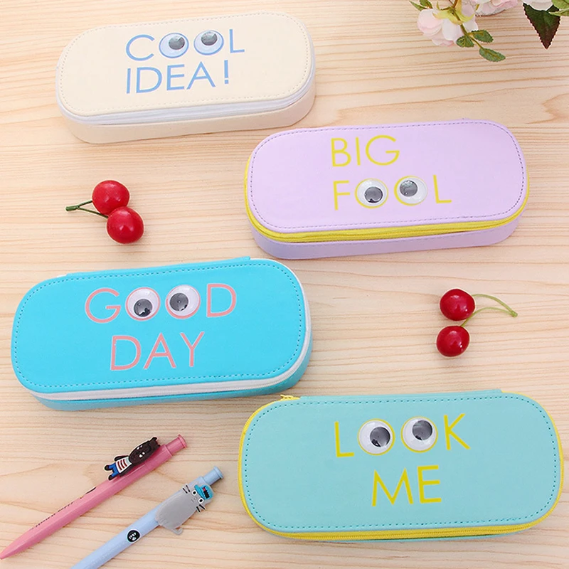1 шт. чехол для карандашей большой вместимости|stationery pencil box|large capacity bagpencil case |