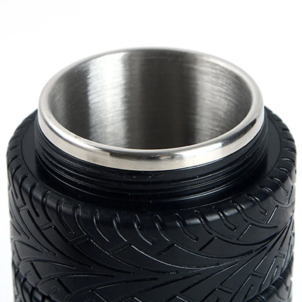 Термосы из нержавеющей стали в форме автомобильной шины 320 мл|steel vacuum flask|vacuum