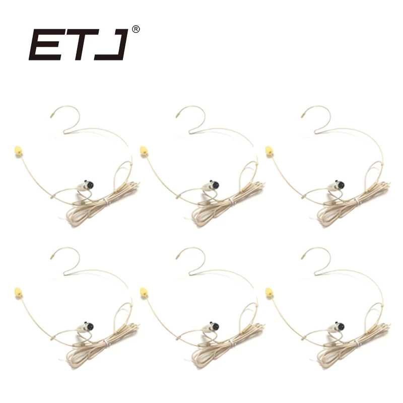 6 шт./лот 3 контактный разъем XLR микрофон Аксессуары SLX24 SLX14 PGX24 PGX14 гарнитура